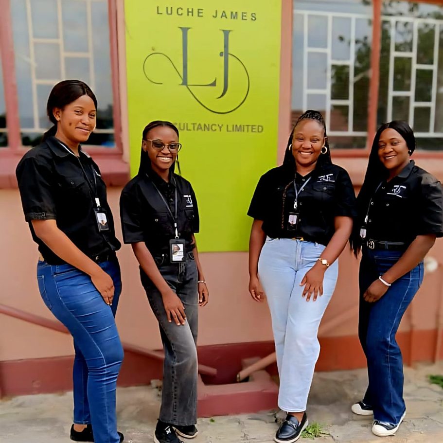 Zambia's Award winning Gospel Artist Ephraim visiting Luchejames Offices